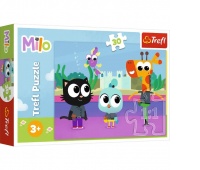 Puzzle 30- Kotek Milo !!, 30 element&oacute;w, Puzzle