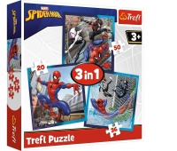 Puzzle 3w1 - Pajeczy przyjaciele !!, 3w1, Puzzle
