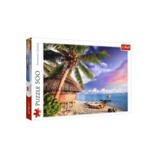 Puzzle 500 - Wyspa Bora-Bora !!, 500 elementów, Puzzle