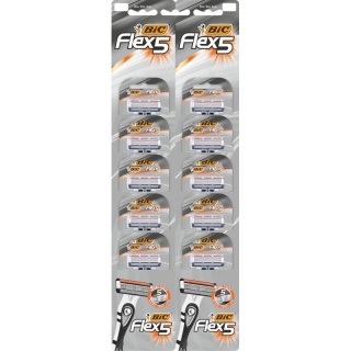 GOLARKA BIC FLEX5 KARTA 10szt., Pozostałe, Art. higieniczne i dozowniki