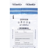 Koperta bezpieczna OFFICE PRODUCTS, M5, 150x220mm, 50szt., transparentna, Koperty, Koperty i akcesoria do wysyłek