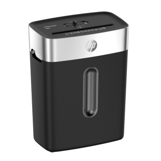 Niszczarka HP ONESHRED 8CC, ścinki, P-4, 8kart., 15l, czarna, Niszczarki, Urządzenia i maszyny biurowe