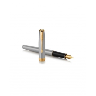 SONNET STAINLESS STEEL GT PIÓRO W. "M", Pióra wieczne, Art. do pisania i korygowania