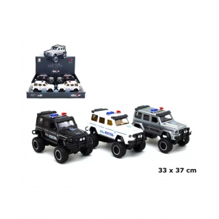 AUTO JEEP POLICJA 2266, Pojazdy, Zabawki