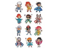 NAKLEJKI METALLIC KIDS 56795, Naklejki, Art. kreatywne