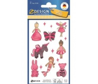 NAKLEJKI GLITTER KIDS 57391, Naklejki, Art. kreatywne