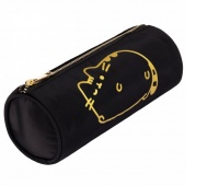 PIÓRNIK TUBA STRIGHT PU-01 PUSHEEN GOLD mkmo, Piórniki, Tekstylia
