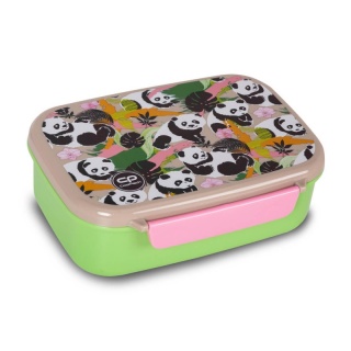 CP ŚNIADANIÓWKA Z PRZEGRÓDKĄ FOODYX PANDA GANG, Śniadaniówki, Bidony i śniadaniówki