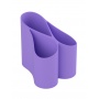 Przybornik na biurko ICO Lux, pastelowy fioletowy, Przyborniki na biurko, Drobne akcesoria biurowe