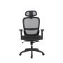 Fotel biurowy OFFICE PRODUCTS Dokos, czarny, Krzesła i fotele, Wyposażenie biura