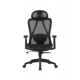 Fotel biurowy OFFICE PRODUCTS Kalamos, czarny, Krzesła i fotele, Wyposażenie biura