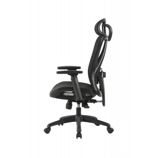 Fotel biurowy OFFICE PRODUCTS Kalamos, czarny, Krzesła i fotele, Wyposażenie biura