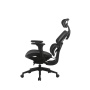 Fotel biurowy OFFICE PRODUCTS Hydra, czarny, Krzesła i fotele, Wyposażenie biura