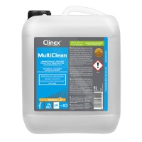 Uniwersalny środek CLINEX Multi Clean, do mycia powierzchni wodoodpornych, Mango, 5l, Środki czyszczące, Artykuły higieniczne i dozowniki