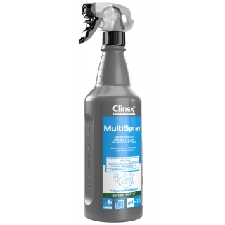 Uniwersalny spray CLINEX Multi Spray, myjący, Green Tea, 1l, Środki czyszczące, Artykuły higieniczne i dozowniki