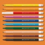 Watercolor markers CARAN D'ACHE Swisscolor, 10 pcs, mix colors