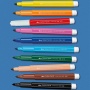 Watercolor markers CARAN D'ACHE Swisscolor Maxi, 10 pcs, mix colors