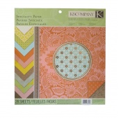 PAPIER 30,5x30,5cm 28kartek, Scrapbooking, Art. kreatywne