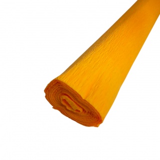 KREPINA 50x250cm jasny pomarańcz, Bibuła, krepina, Plastyka