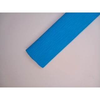 KREPINA 50x250cm niebieska, Bibuła, krepina, Plastyka
