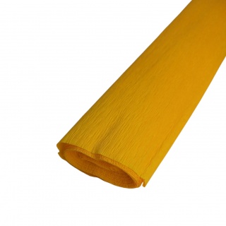 KREPINA 50x250cm ż&oacute;łta, Bibuła, krepina, Plastyka