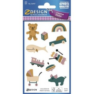 NAKLEJKI CREATIVE TOYS 56947, Naklejki, Art. kreatywne