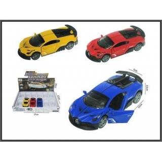 AUTO SPORTOWE 12CM 3KOL.NAPĘD K174A30, Pojazdy, Zabawki
