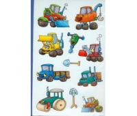 NAKLEJKI KIDS KOPARKI 53705, Naklejki, Art. kreatywne
