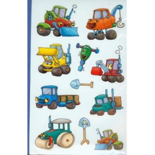 NAKLEJKI KIDS KOPARKI 53705, Naklejki, Art. kreatywne