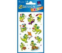 NAKLEJKI KIDS SMOK 54043, Naklejki, Art. kreatywne