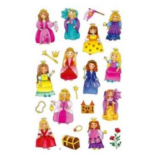 NAKLEJKI KIDS KSIĘŻNICZKI 53198, Naklejki, Art. kreatywne