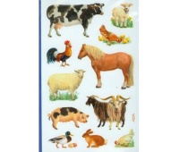 NAKLEJKI KIDS FARMA 53720