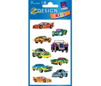 NAKLEJKI KIDS AUTA 53882