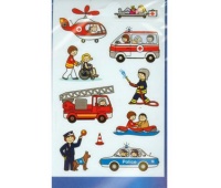 NAKLEJKI KIDS SŁUŻBY RATUNKOWE 54137