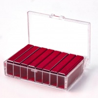 Staples 24/6 KANGARO, plastic box, red