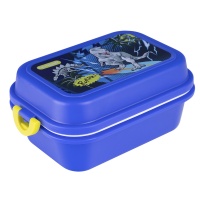 Lunch box KEYROAD, plastic, with compartment, Dino