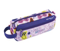 Pencil case sachet KEYROAD, 21,5x9x5,5 cm, Smile