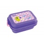 Lunch box KEYROAD, plastic, with compartment, Smile