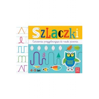 Szlaczki. Ćwiczenia przygotowujące do nauki pisani, Edukacyjne, Książeczki