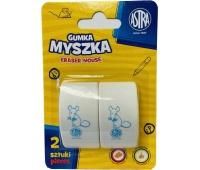 GUMKA MYSZKA ASTRA BLISTER 2szt.