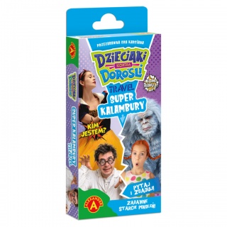 SUPER KALAMBURY DZIECIAKI KONTRA DOROŚLI TRAVEL !!, Towarzyskie, Gry