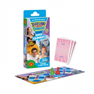SUPER KALAMBURY DZIECIAKI KONTRA DOROŚLI TRAVEL !!, Towarzyskie, Gry