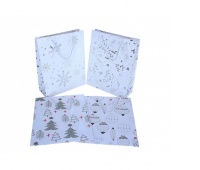 DEKORACYJNA TOREBKA PAPIEROWA 32/26/10 CM /12/, Torby ozdobne, Art. dekoracyjne i prezentowe