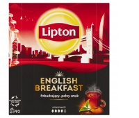 Tea LIPTON black, English Breakfast, 92 bags