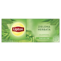 Herbata LIPTON zielona, klasyczna, 20 torebek, Herbaty, Artykuły spożywcze