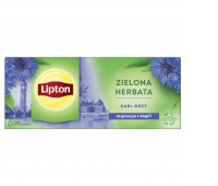 Tea LIPTON green, Earl Grey, 20 bags