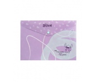TECZKA KOPERTOWA A4 WZÓR 1 STITCH DISNEY FASHION, Koperty kolorowe i ozdobne, Koperty i akcesoria do wysyłek
