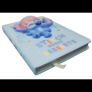 NOTES B6 SQUISHY 3D WZÓR 2 STITCH DISNEY FASHION, Notesy szkolne, Zeszyty i bloki