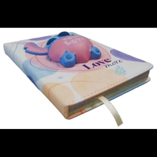 NOTES B6 SQUISHY 3D WZÓR3 STITCH DISNEY FASHION, Notesy szkolne, Zeszyty i bloki