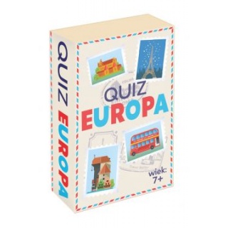QUIZ EUROPA MINI, Edukacyjne, Gry